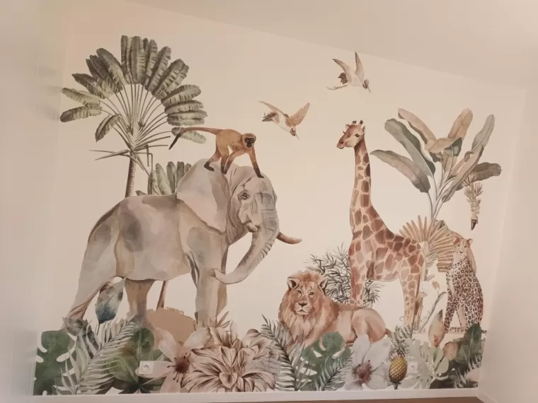 pose de papier peintre 