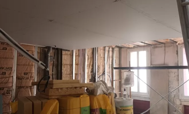 Pose de plafonds fixes, Bordeaux, SR Construction