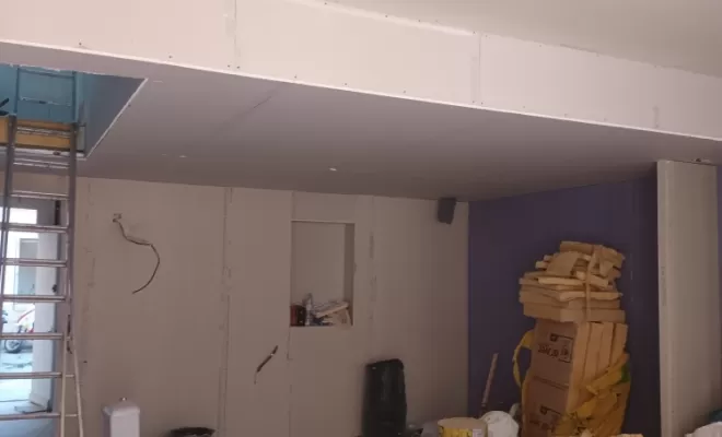 Pose de plafonds fixes, Bordeaux, SR Construction