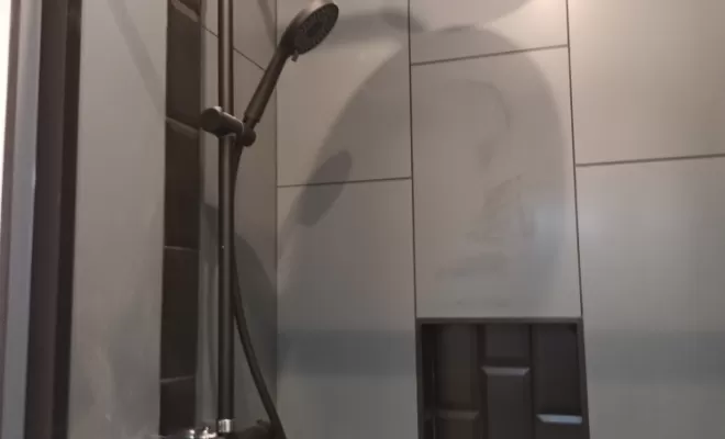 pose de colonne de douche