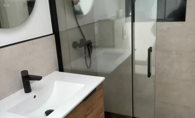 pose de carrelage et meubles