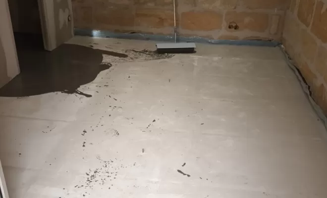  création de chape liquide 