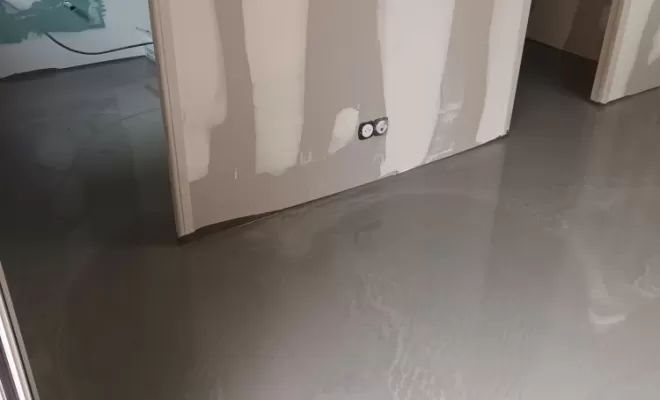  création de chape liquide 
