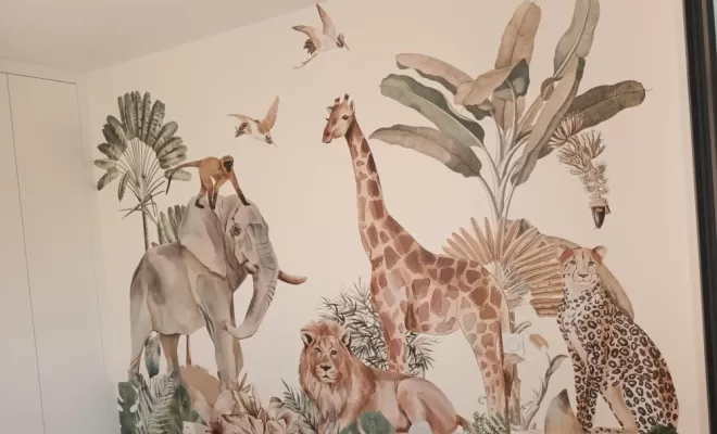 pose de papier peintre 