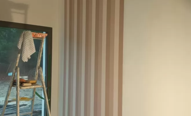 pose de papier peintre 