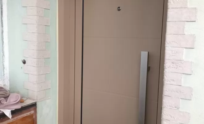 porte de entrée aluminium