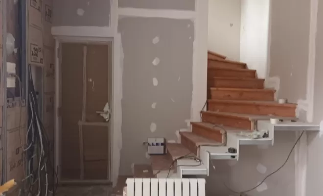 rénovation de escalier 