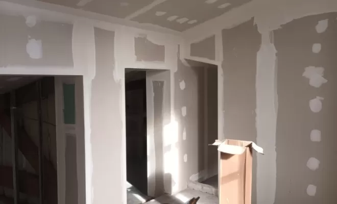 travaux plâtrerie
